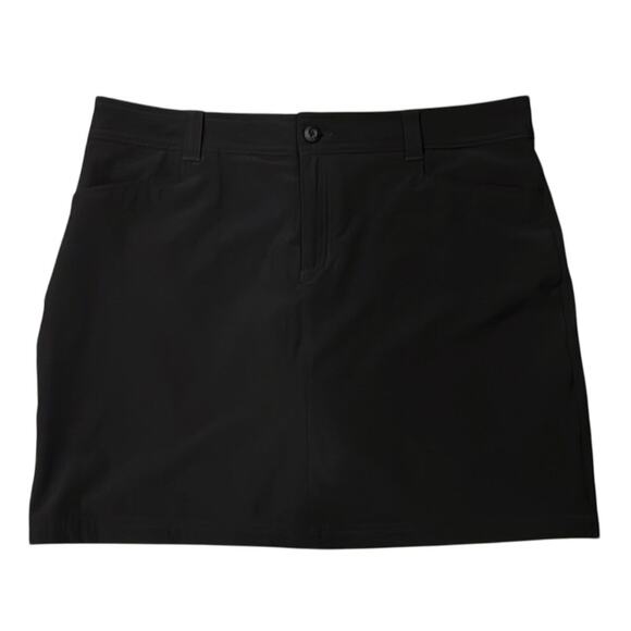 Eddie Bauer Adventure 2.0 Skort Black Size 12 - Picture 2 of 9